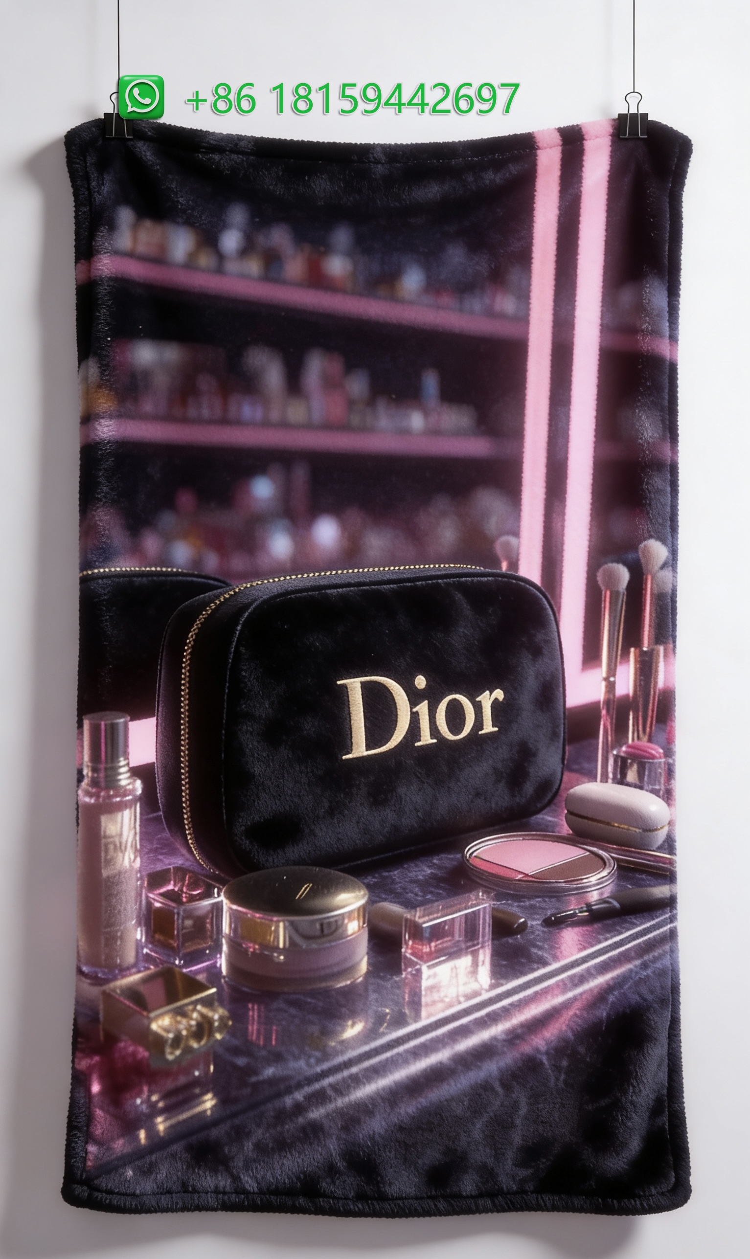 Dior Throw Blankets